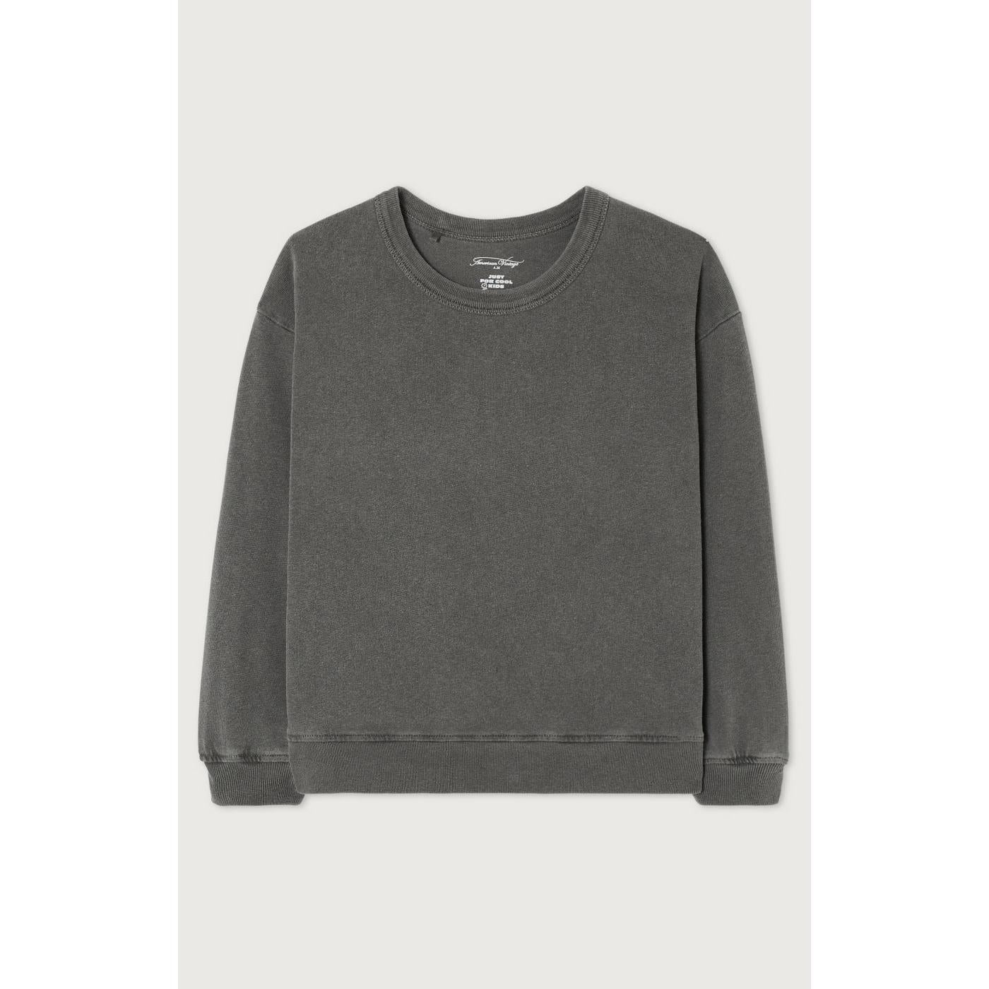 Round-Neck T-Shirt - Vintage Carbon - Kids