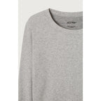 Boxy Round-Neck T-Shirt - Marl Grey - Kids