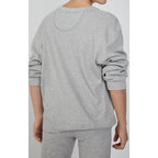 Boxy Round-Neck T-Shirt - Marl Grey - Kids