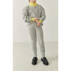 Leggings - Gris jaspeado - Niño