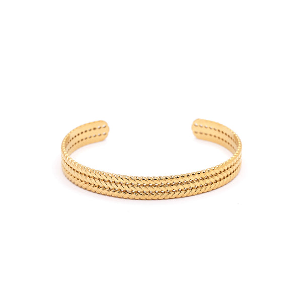 Brazalete "Hania" de Acero Inoxidable