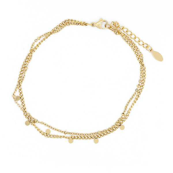 "Leina" Stainless Steel Ankle Bracelet
