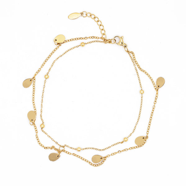 "Leonilde" Stainless Steel Ankle Bracelet