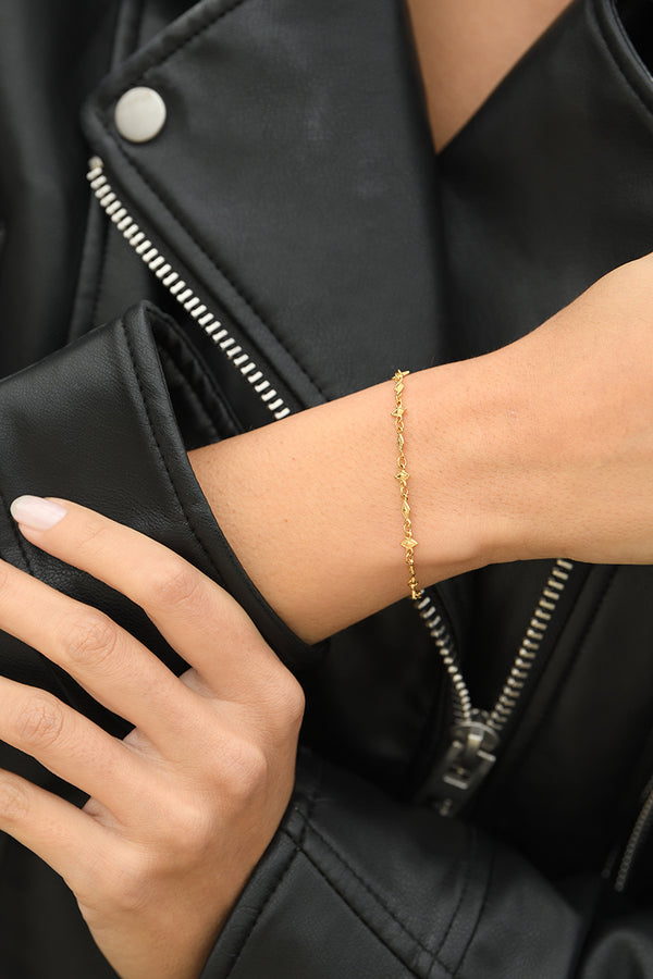Pulsera "Rosa" Acero Inoxidable