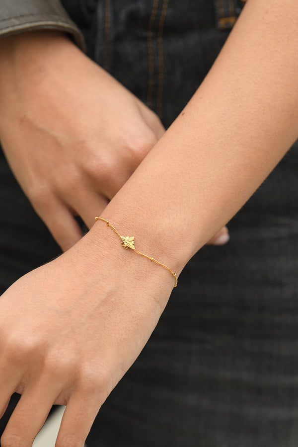 Pulsera "Rosa" Acero Inoxidable