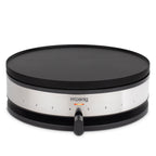 Crepera 2 en 1 - Negro/Inox