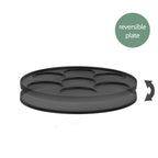 Crepera 2 en 1 - Negro/Inox