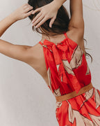 Robe Longue Kristen - Orange