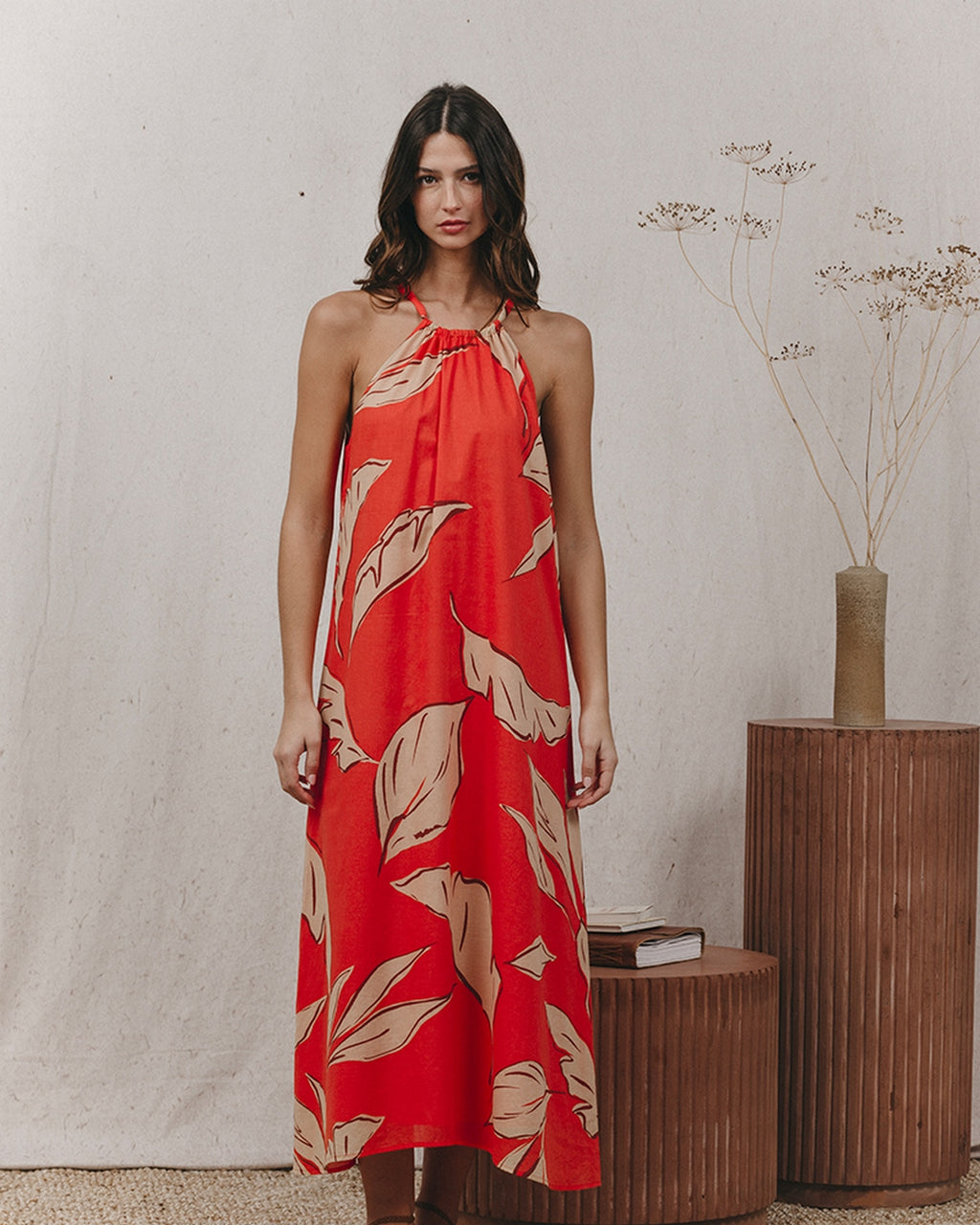 Robe Longue Kristen - Orange
