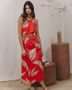 Robe Longue Kristen - Orange