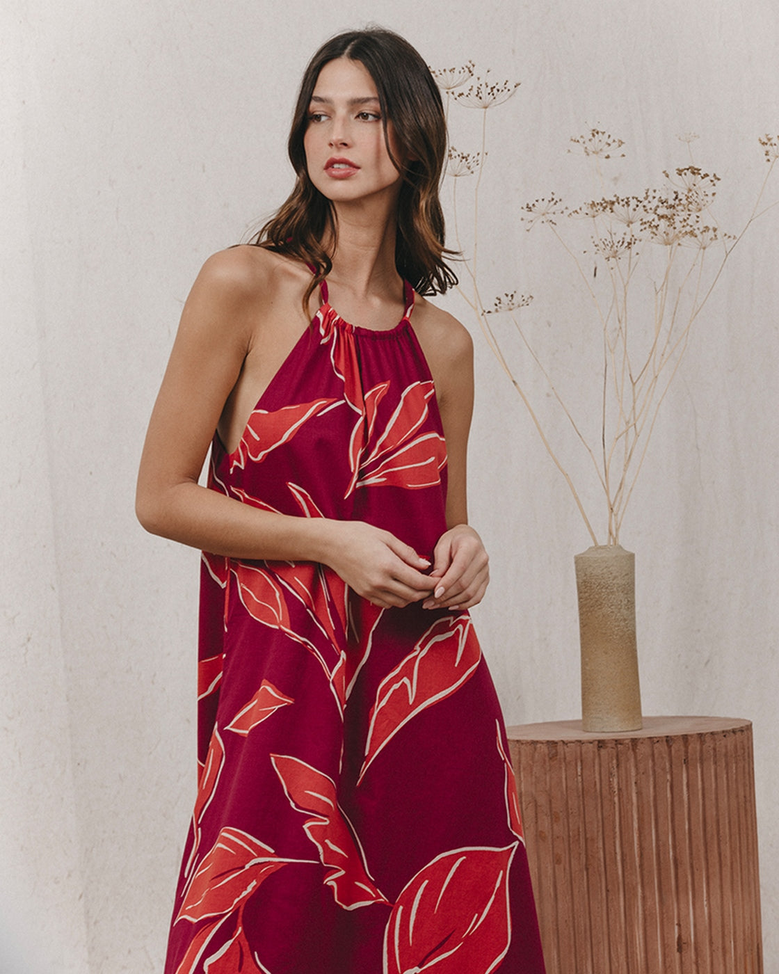 Vestido Largo Kristen - Peonía