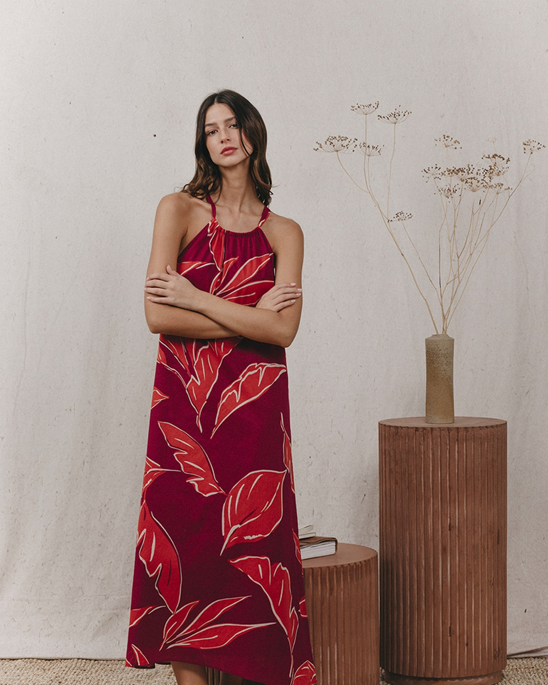 Vestido Largo Kristen - Peonía