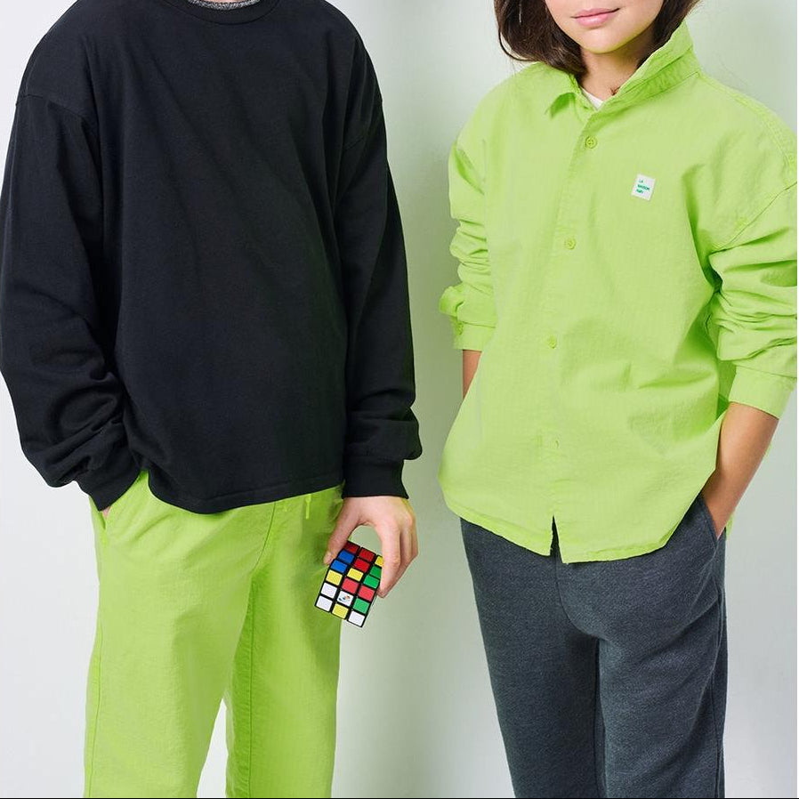 Shirt - Fluorescent Yellow - Kids