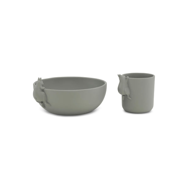 Ensemble Bol Et Tasse Lapin - Whale