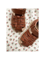 Lapinou Strap Sandals - Cognac