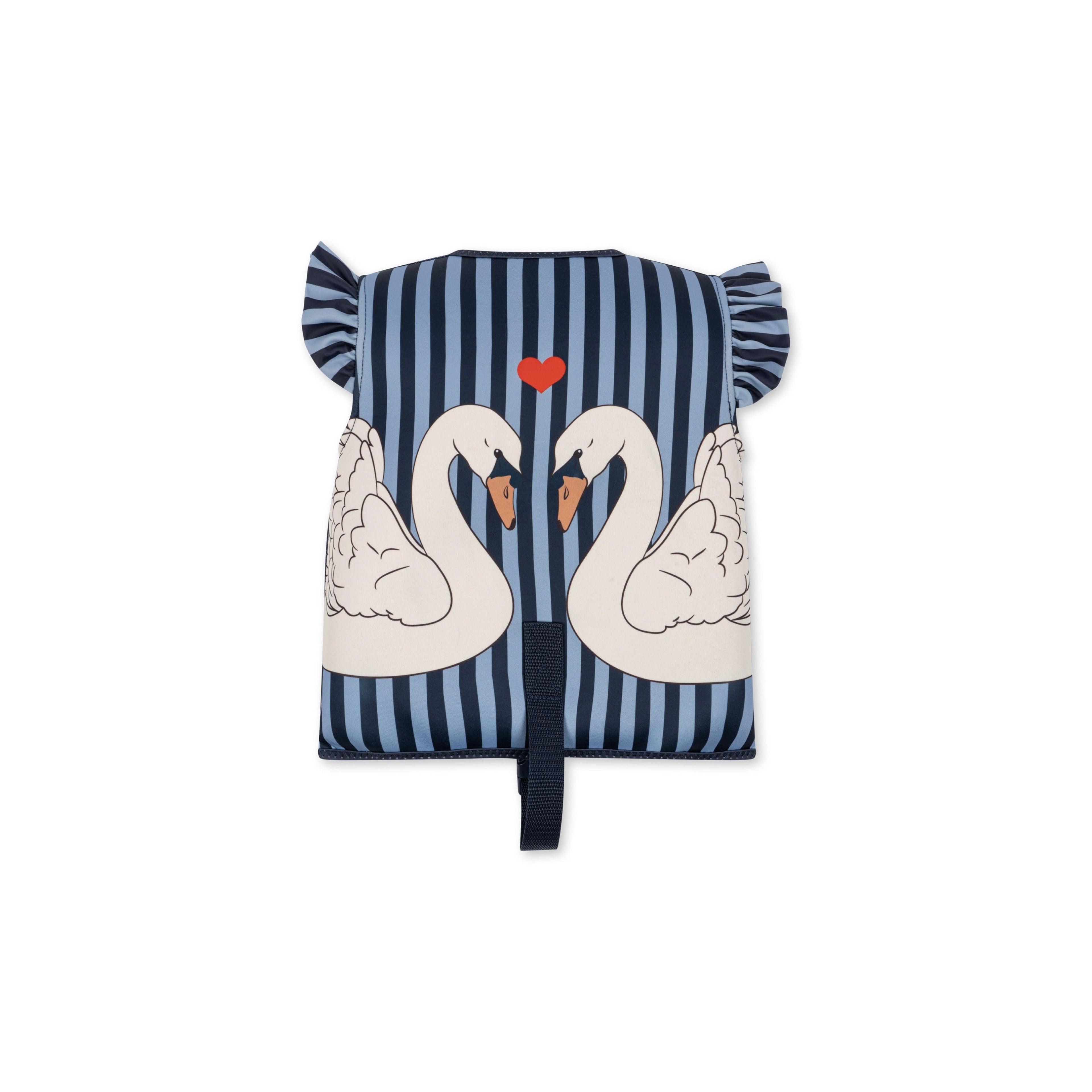 Float Vest - Swan Stripe