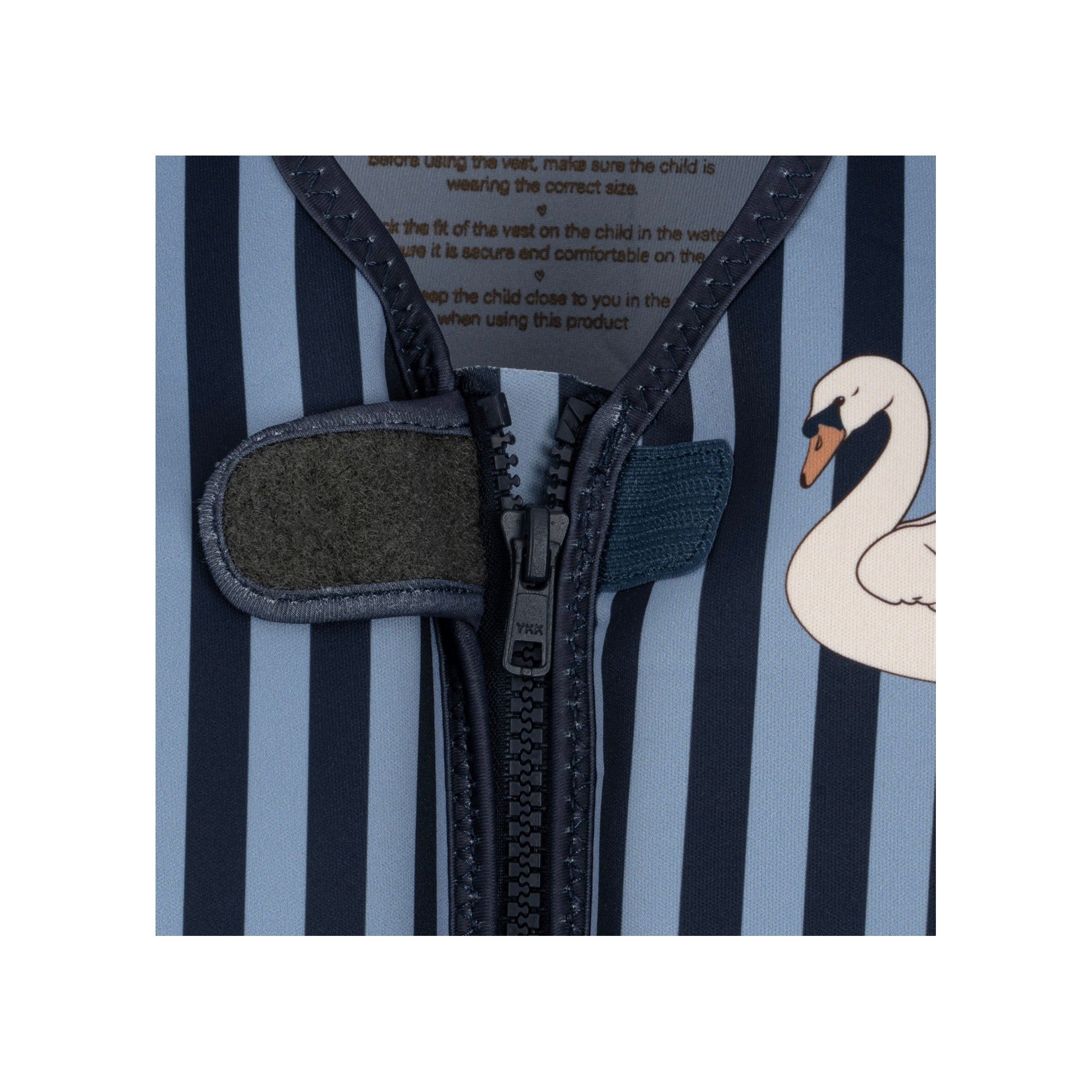 Float Vest - Swan Stripe