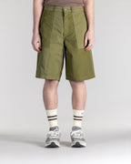 K Short - Olive Rs/Poplin Mix