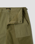 K Short - Olive Rs/Poplin Mix