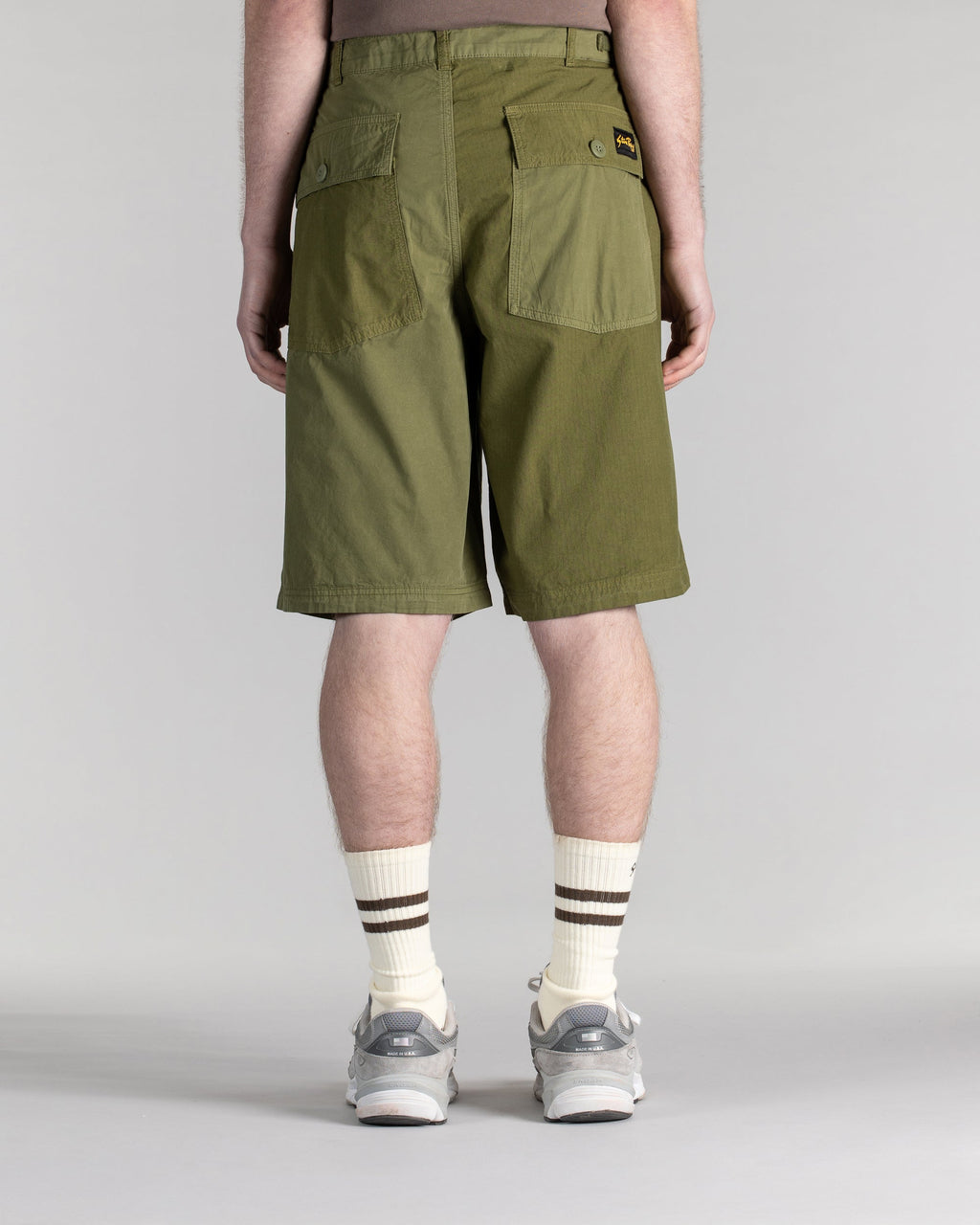 K Short - Olive Rs/Poplin Mix