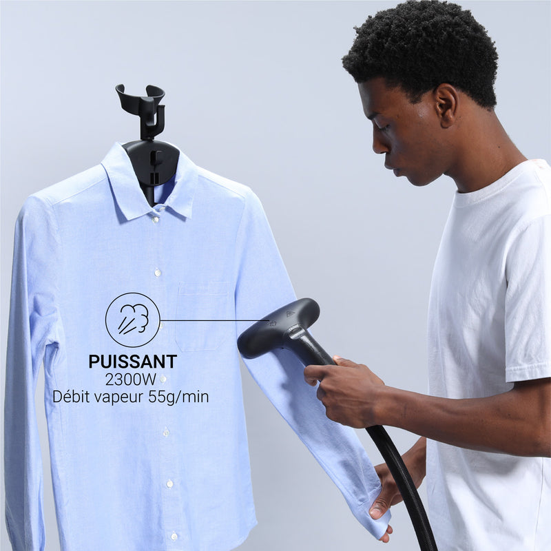 Upright Garment Steamer - Sonia - Black