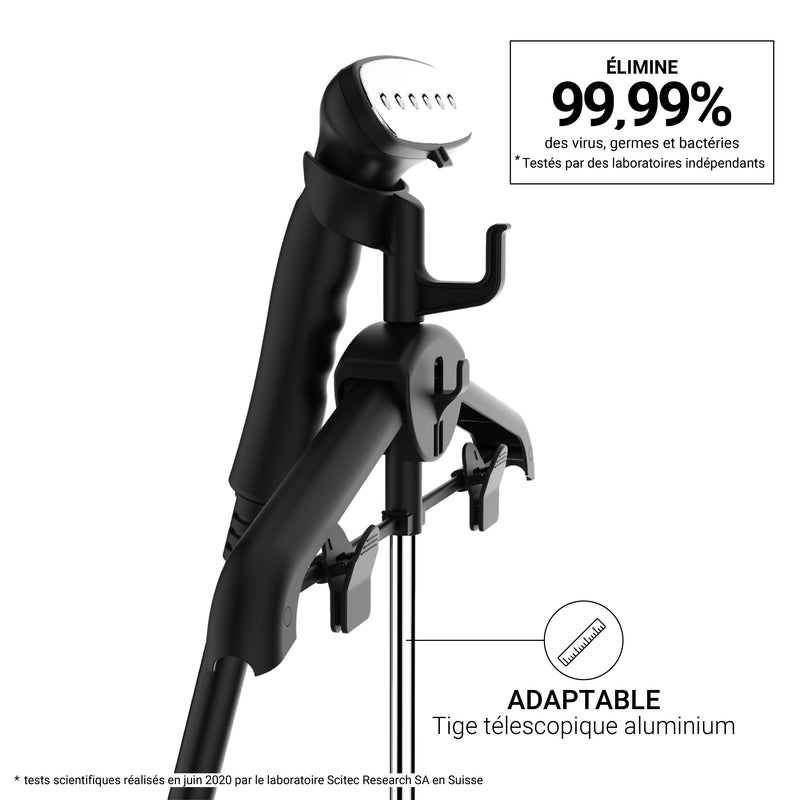 Upright Garment Steamer - Sonia - Black