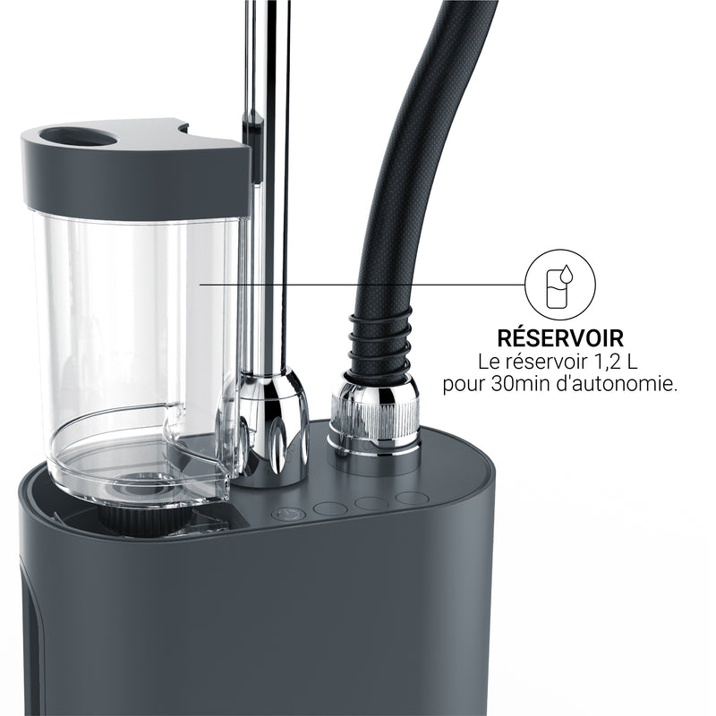 Unilys Vertical Steamer - Titanium