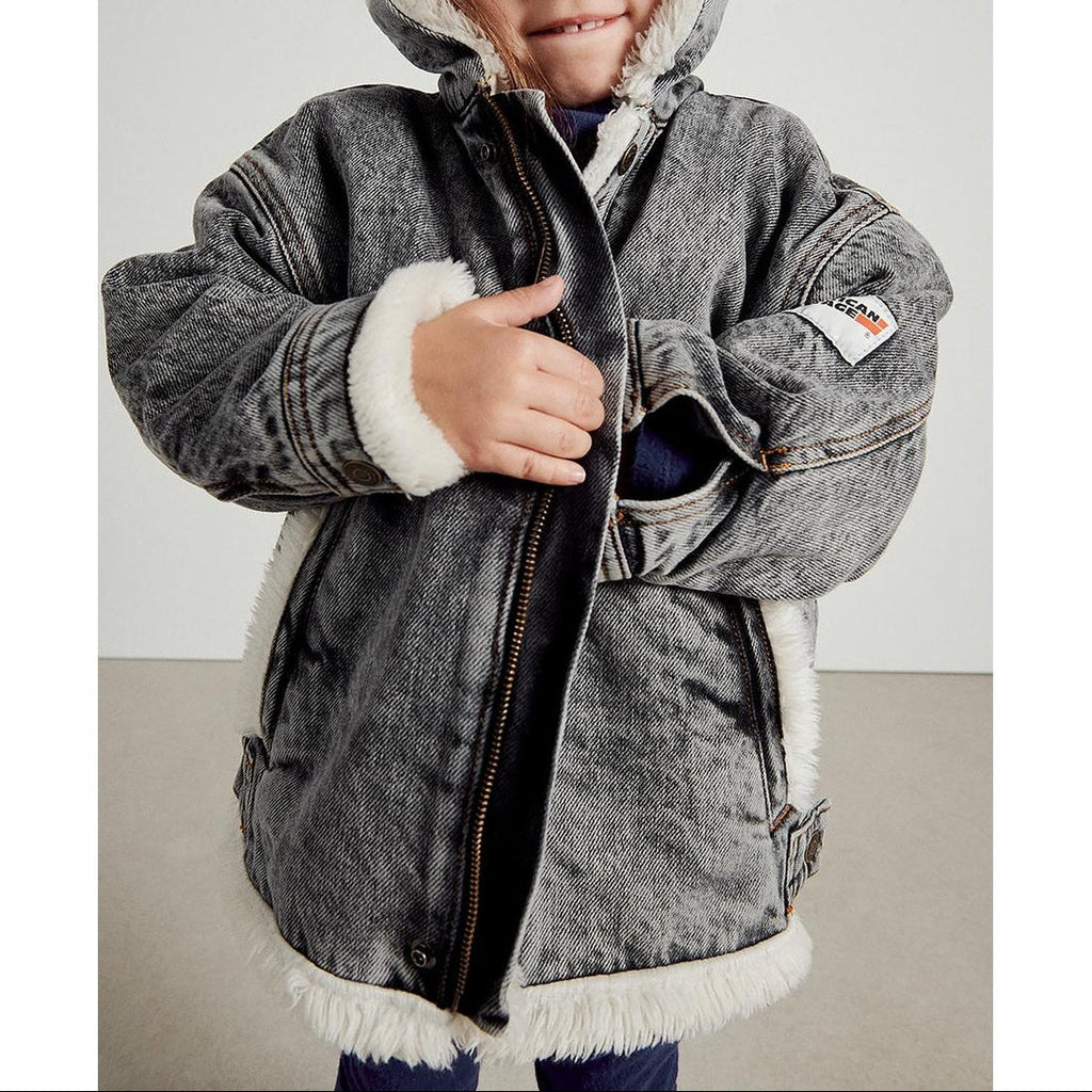 Short Jacket - Snow Black - Kids