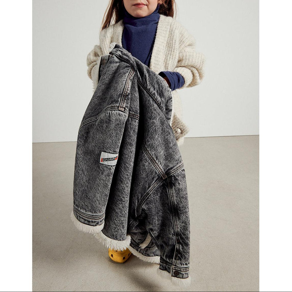 Short Jacket - Snow Black - Kids