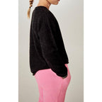 Pull ML Col Rond - Charbon Chine - Enfant