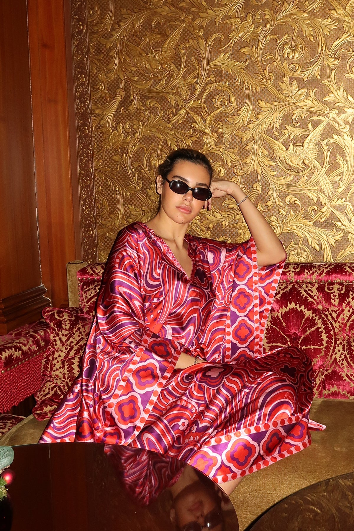 Kaftan Iza - Pink Cosmic