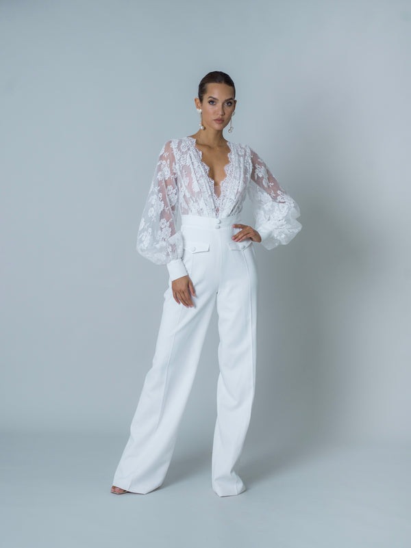 Kate Jumpsuit - White