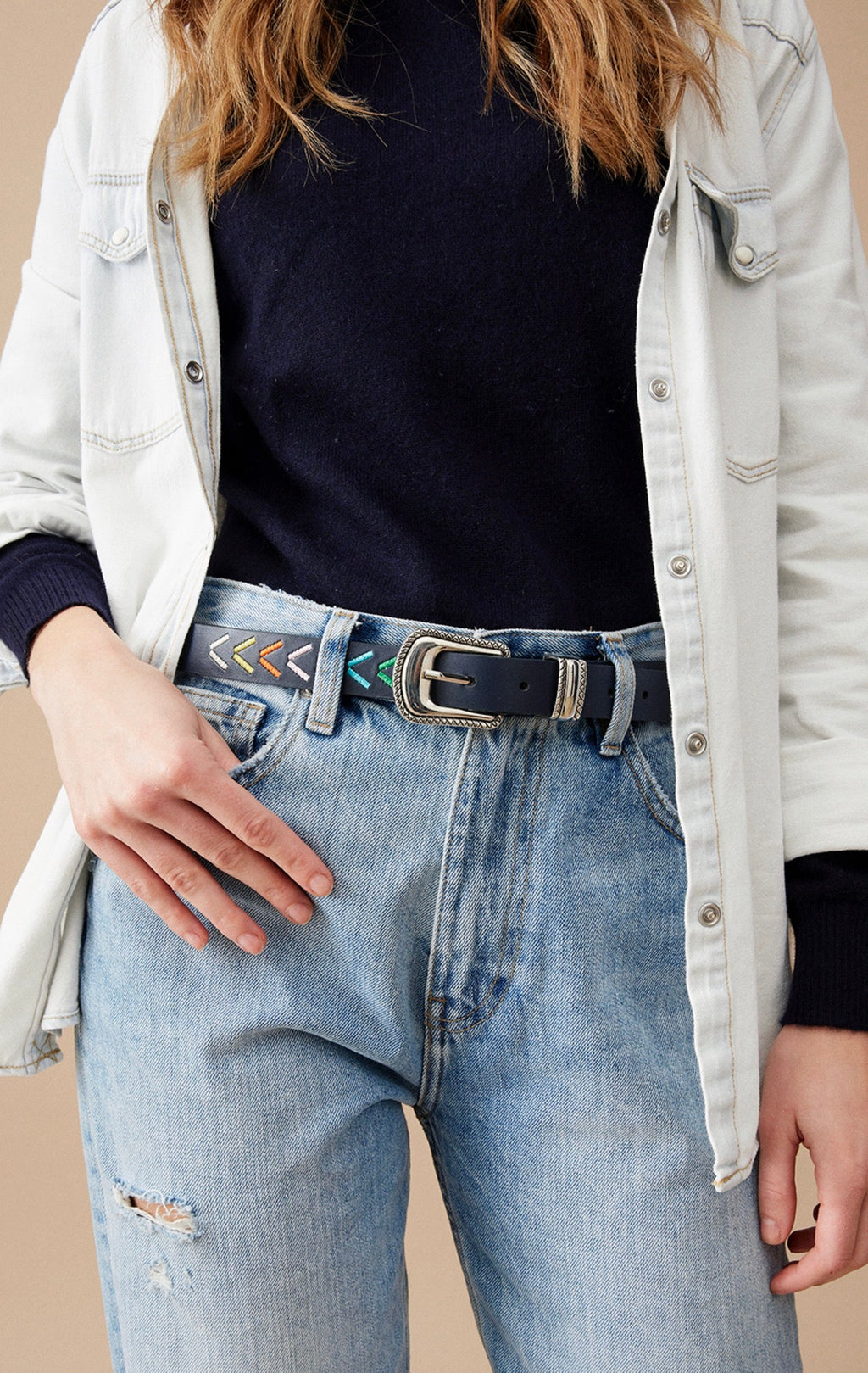 Ceinture Bleu Marine