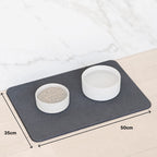 Diatomite Stone Dog and Cat Bowl Mat
