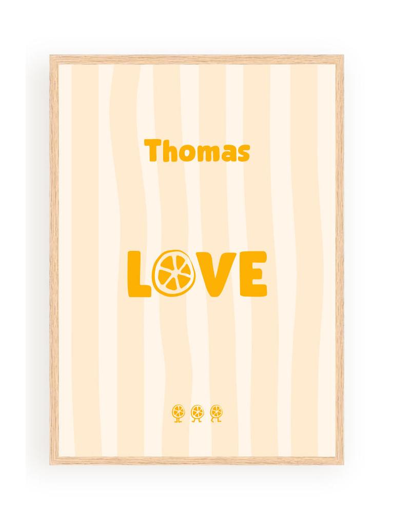Personalized Posters - Love