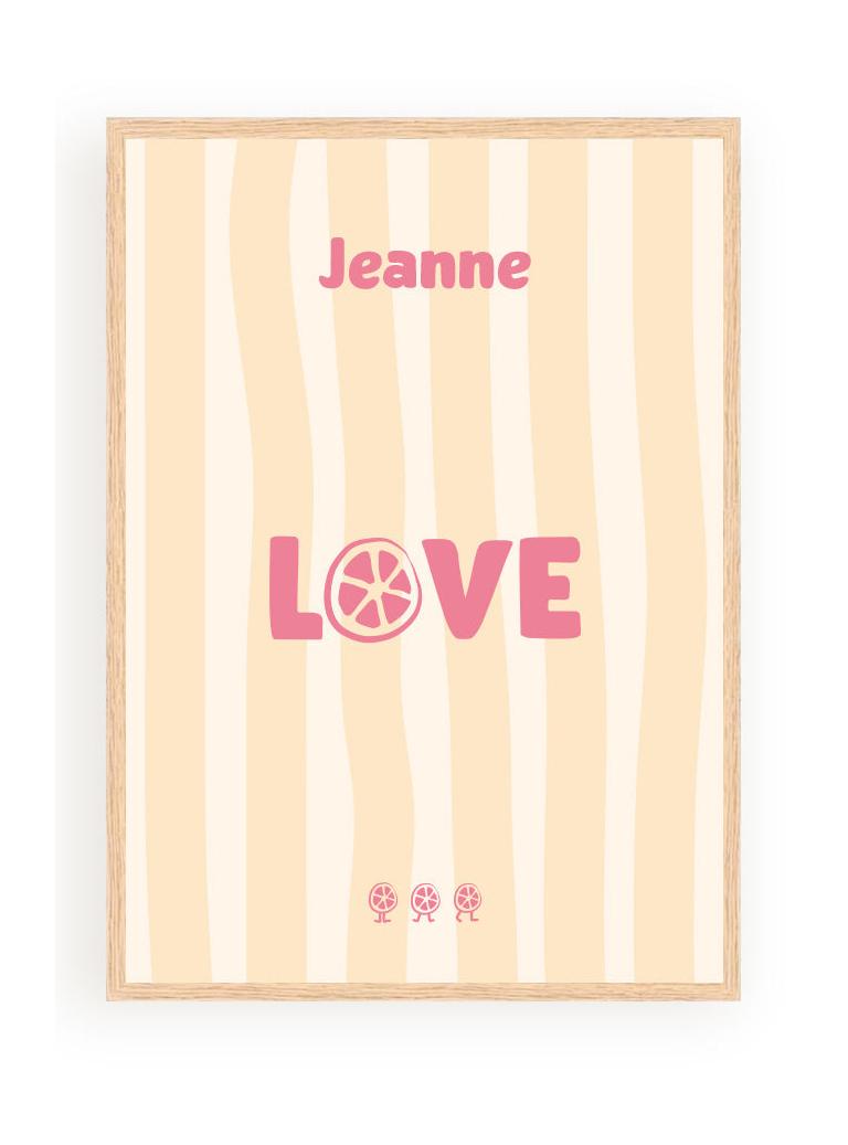 Personalized Posters - Love