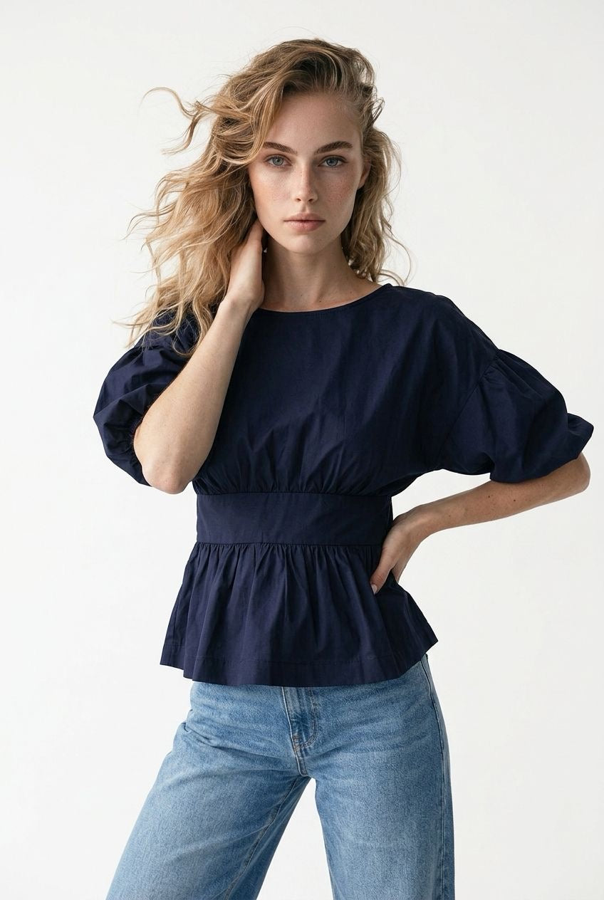 Camisa - Azul marino