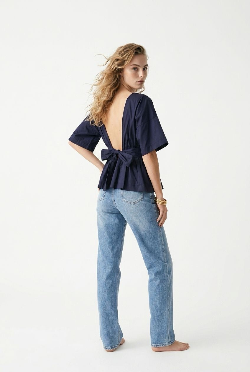 Camisa - Azul marino