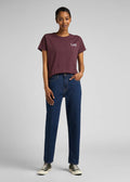 Jeans Carol Regular Straight - Bleu Fonce - Femme