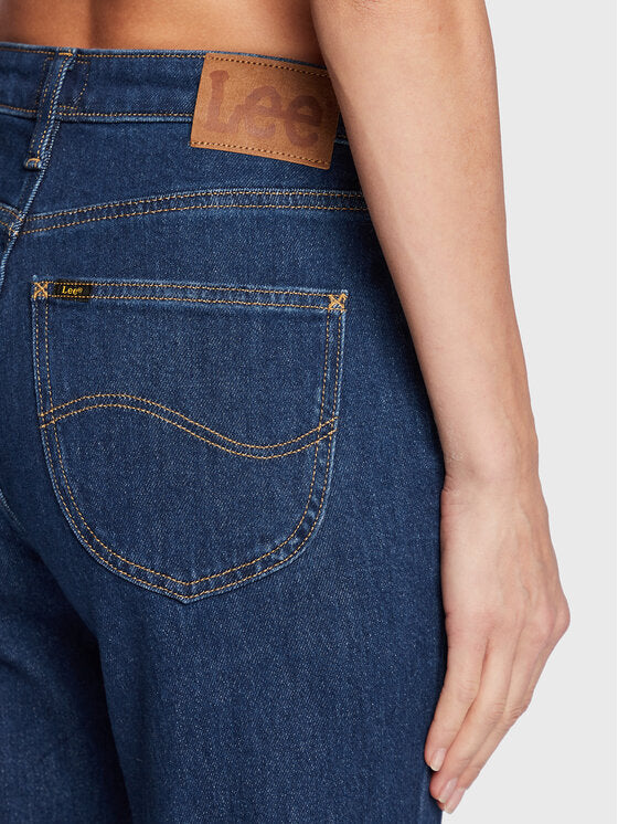 Jeans Carol Regular Straight - Bleu Fonce - Femme