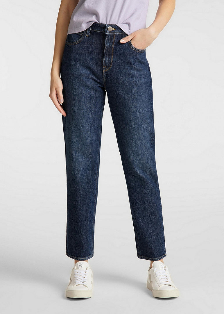 Jeans Dark Roberto Regular Straight - Bleu Fonce - Femme
