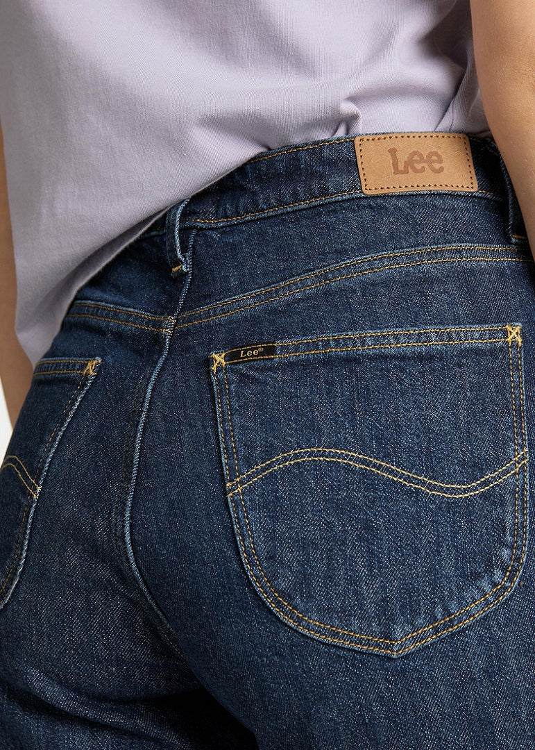 Jeans Dark Roberto Regular Straight - Bleu Fonce - Femme