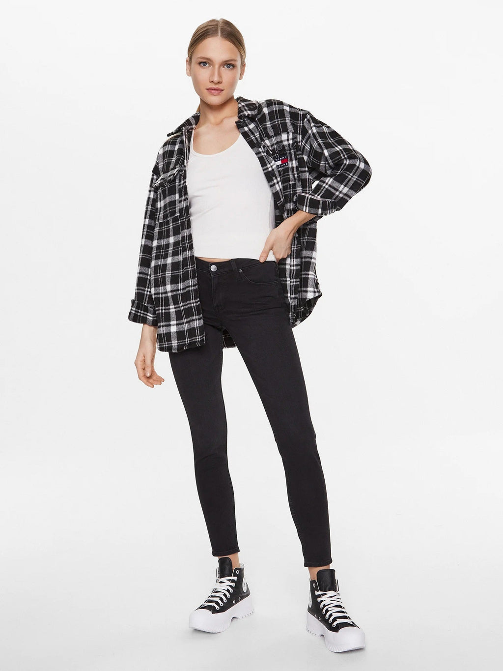 Lee - Scarlett Midnight Skinny Jeans - Black - Women's