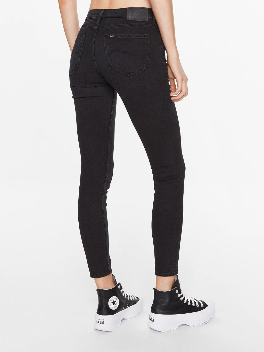 Lee - Scarlett Midnight Skinny Jeans - Black - Women's