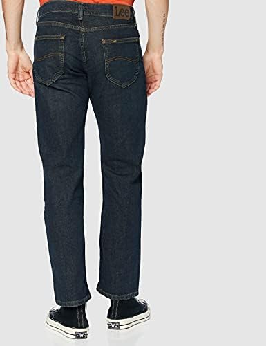 Jeans Rinse Straight - Bleu Fonce - Homme
