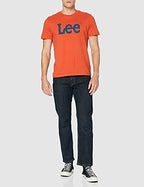 Jeans Rinse Straight - Bleu Fonce - Homme