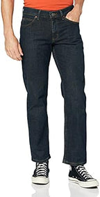 Jeans Rinse Straight - Bleu Fonce - Homme