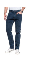 Jeans Brooklyn Straight - Bleu Fonce - Homme
