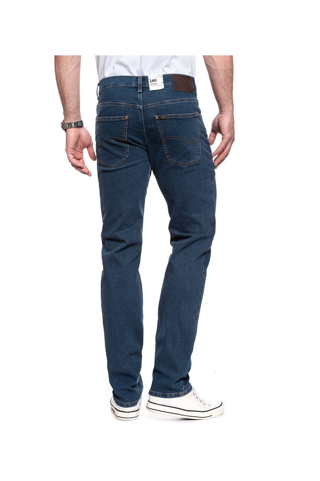Jeans Brooklyn Straight - Bleu Fonce - Homme