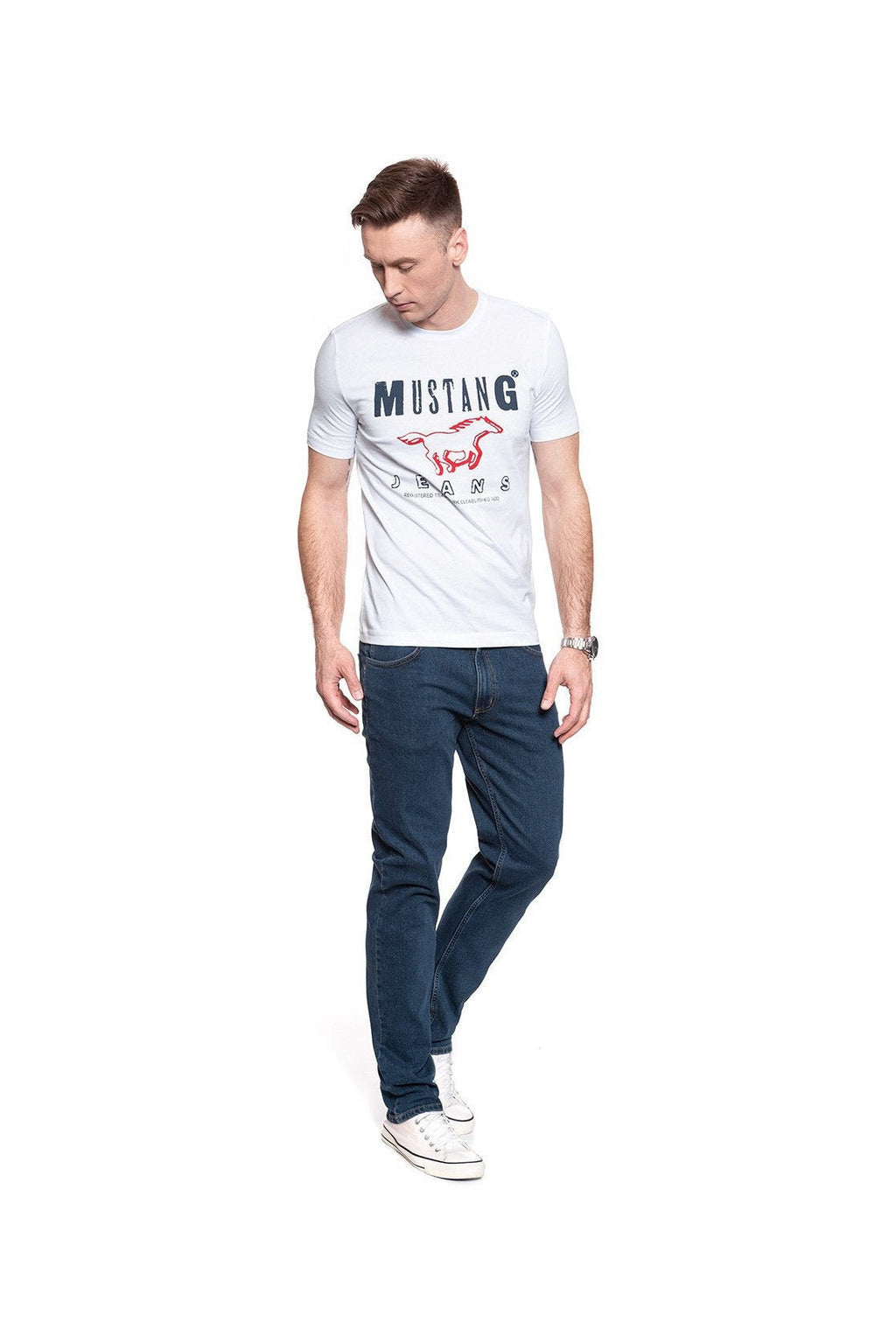 Jeans Brooklyn Straight - Bleu Fonce - Homme